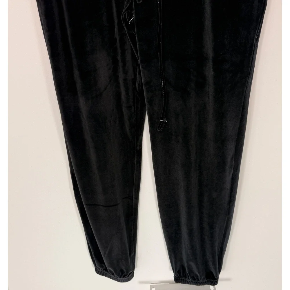 True Religion Velour Big T Jogger Pants Men's Casual Streetwear Relaxed XL